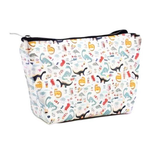 Image of TheYaYaCafe Cosmetic Bag, Makeup Pouch for Women Multifunctional Travel Kit Storage Toiletry Bag Dino