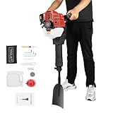 【Ausgewählte Materialien】Der Aluminiumzylinder und die Stahlschaufel eignen sich besonders für den Einsatz im Freien, und das PP-Gehäuse sorgt für eine gute Gewichtsverteilung, was die Handhabung erleichtert. Zusammen halten sie rauen Arbeitsbedingun...