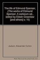 The life of Edmund Spenser, B0006BQ3FY Book Cover
