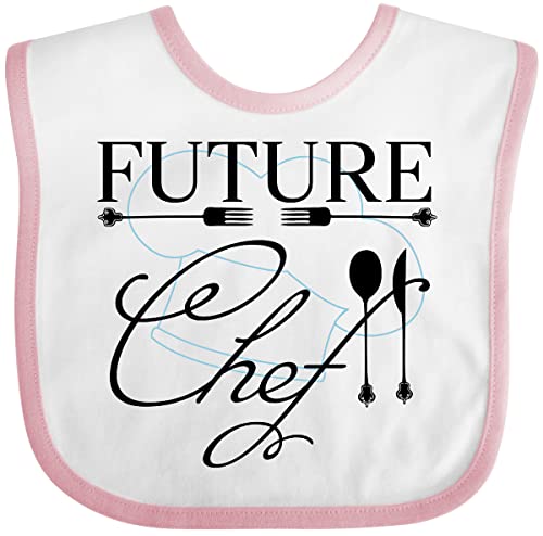 inktastic Future Chef with Silverware and Hat Baby Bib
