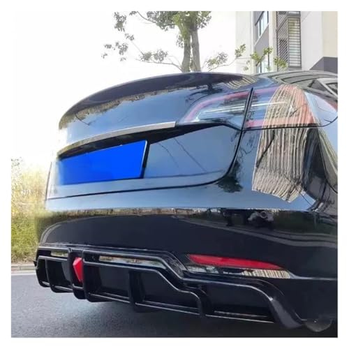 Diffuseur de pare-chocs arrière Tesla Model 3 pour masquer les rayures - 3