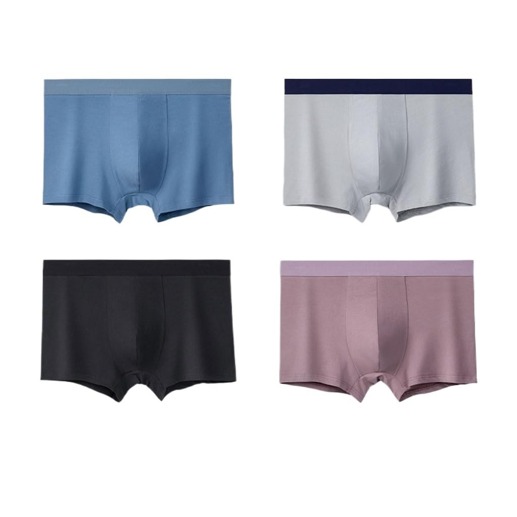 Short à quatre coins en coton respirant sous-vêtements confort XL