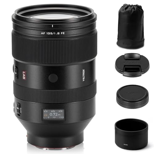 Image of VILTROX AF 135mm F1.8 LAB FE Full Frame Lens Telephoto Auto Focus Prime Lens with HyperVCM Motor Compatible with Sony E-Mount A7SIII A7III A7RIII A7IV A9 A1 FX3 A7RV ZVE1 A7CR A7CII A93 ZV-E10 FX30