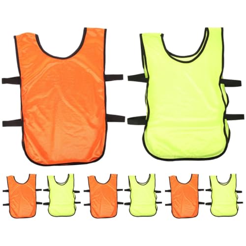 Chalecos de entrenamiento Garneck de poliéster transpirable pack de 8 petos