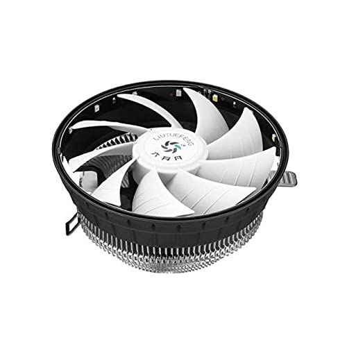 Connectors 3 Pin 120mm Computer Case Fan Silent 120mm Fan CPU LED Air Cooling Cooler RGB Quiet PC Cooler Fan Case Fans 12V DC for AMD Intel - (CN, Cable Length: 0.2m, Color: 01)