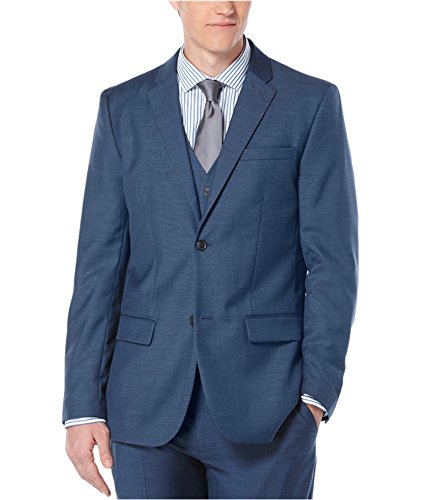 Perry Ellis Men's Solid Texture Suit Jacket