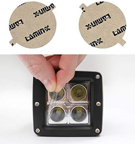 Lamin-x Custom Fit Clear Fog Light Covers for Toyota Tundra (10-13)