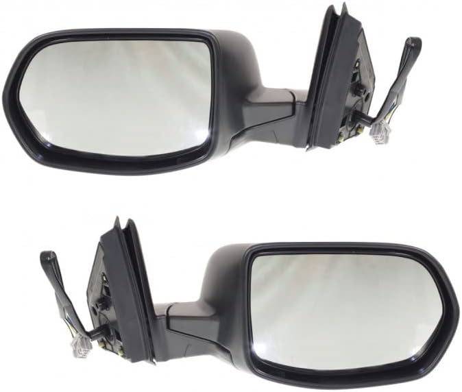 For Honda CRV 2007 08 09 10 2011 Door Mirror Driver and Passenger Side | Pair | Power | Heated | Paint to Match | EX/LX Model | Replacement For HO1320239, HO1321239 | 615343161266, 76250SWAA21ZC