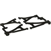 RPM 80692 Front Upper and Lower A-Arms for 1/16 E-Revo, Black