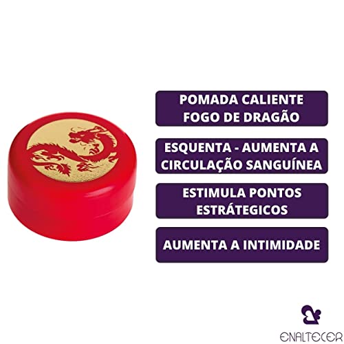 Pomada De Massagem Corporal Oriental Fogo Do Dragão Caliente