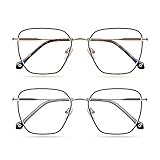 ddr brille 【Material】: 23G ultraleichter Rahmen, leicht zu tragen. Langes Tragen verursacht keinen Druck auf die Ohren. Diese Blaulichtschutzbrillen bestehen aus Vollmetall-Vollformatbrillen, die langlebig sind und sich nicht leicht verformen oder beschädigen lassen.