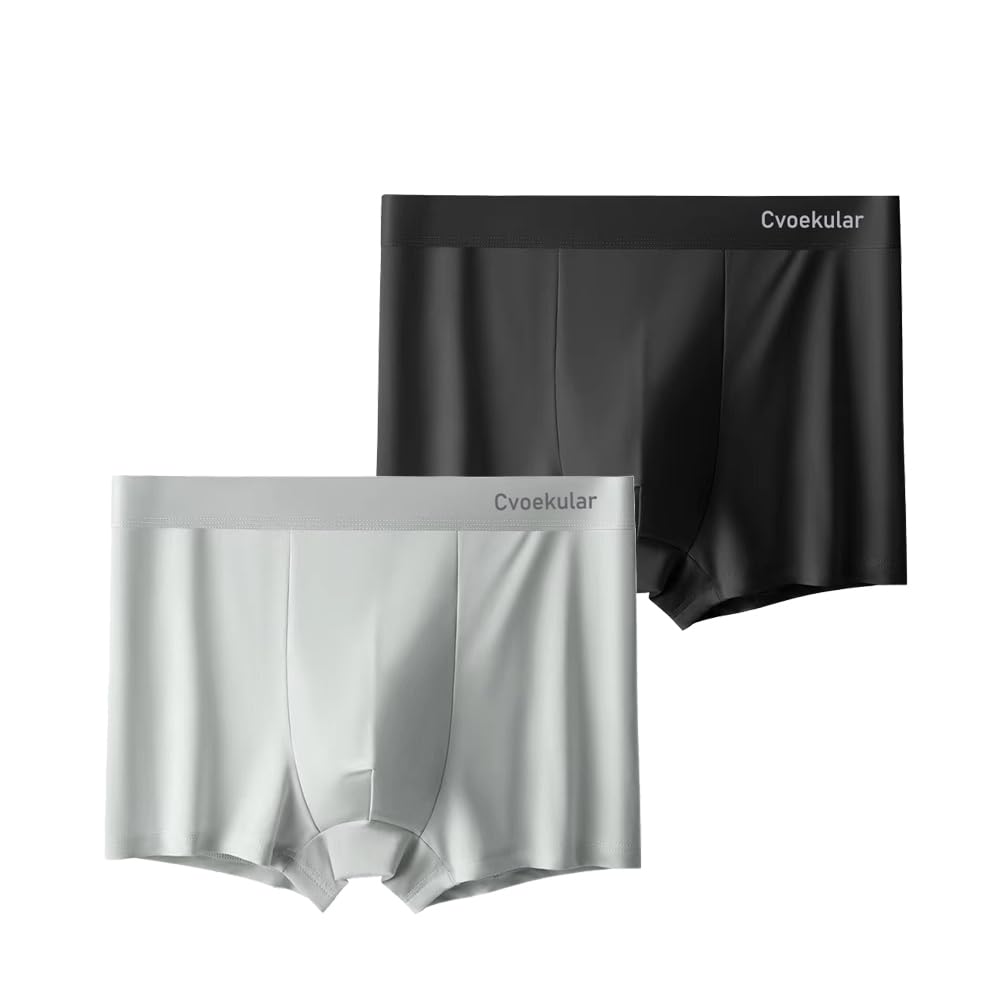 【50%OFF】【501円】 Cvoekular メンズ 抗菌 吸汗速乾 ボクサーブリーフ 2個入