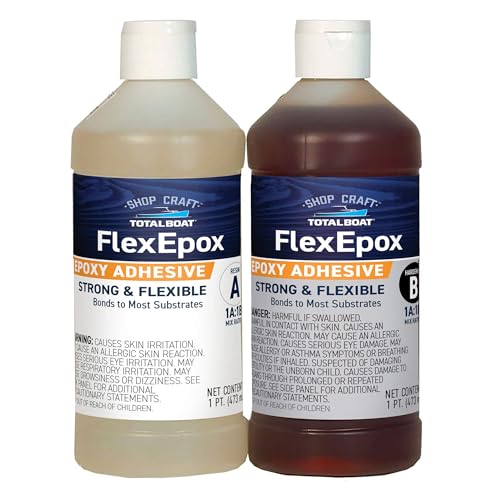 TotalBoat FlexEpox Flexible Epoxy Adhesive (32 Ounce)