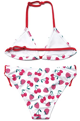 SHEKINI Girls Swimwear Halter Triangle Bikini Set Ruffled Hawaii Beach Sport Two Piece Swimsuits4