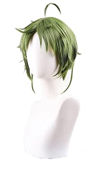 Anime Cosplay Wig Sylphiette Cosplay Wig Short Green Hair Wig