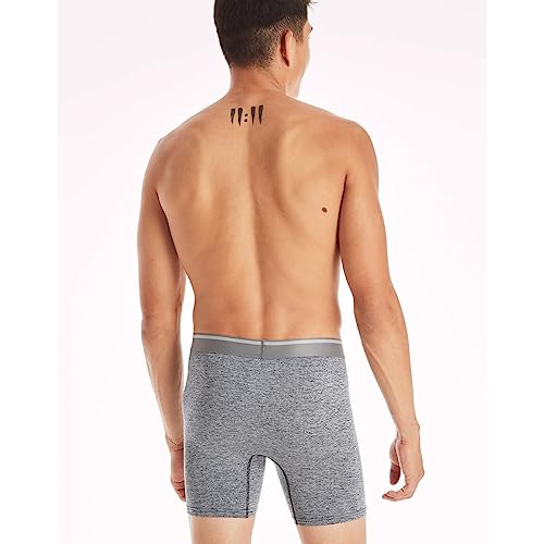 Hanes Men's Ultimate Comfort Flex Fit Breathable Stretch Boxer Briefs, 3-Pack Assorted Colors L4