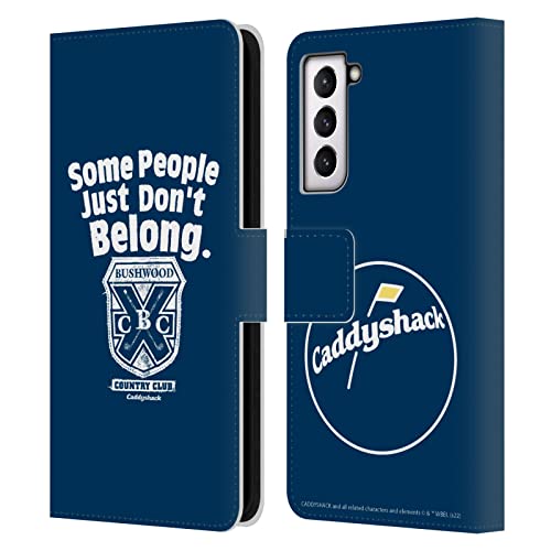 Coque Samsung S21 5G Caddyshack en cuir rabat antichoc magnétique
