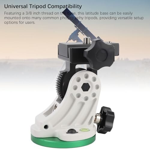Equatorial Wedge, Equatorial Telescope Mount, Telescope Mount S50 Equatorial Wedge, Aluminum Alloy Telescope Equatorial Wedge Adjustment Telescope EQ Mount