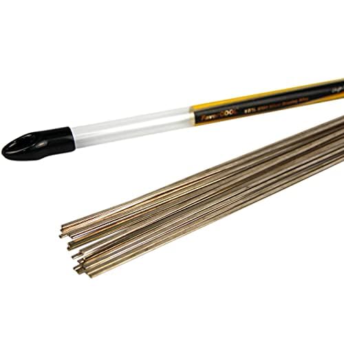 20 Sticks Bluefire Bcup-5 Half 1/2 Lb 15% Silver Phos Copper Brazing Alloys Welding Rods Industry 0.050" X 1/8" X 14" Equivalent To Harris Stay Silv 15 Professional Gas Soldering Torch Accessory #TOP3