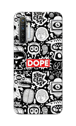 Image of Printed Hard Back Cover Case for Realme XT | Realme X2 | Oppo K5 Back Cover (Mixed Cartoons) -1111