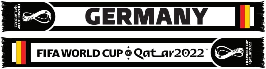 RUFFNECK world-cup-soccer-national-teams unisex-adult Hd Woven Traditional Soccer Scarf