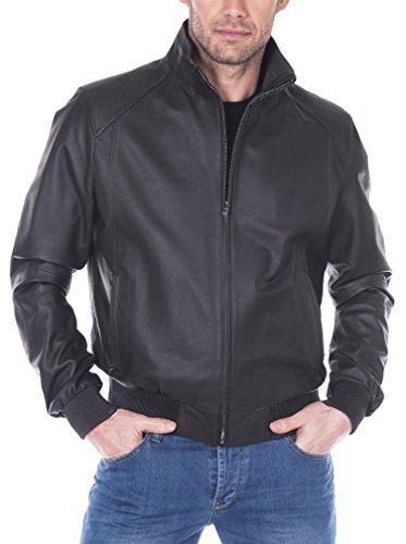 GIORGIO DI MARE Cazadora Piel Men'S Leather Jacket Marrón 2XL