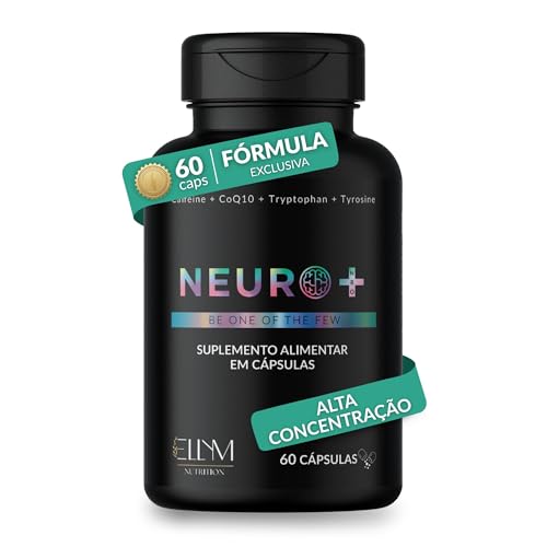 Cápsulas Multivitamínicas Neuro+ Nootrópicos (60 Contagens)