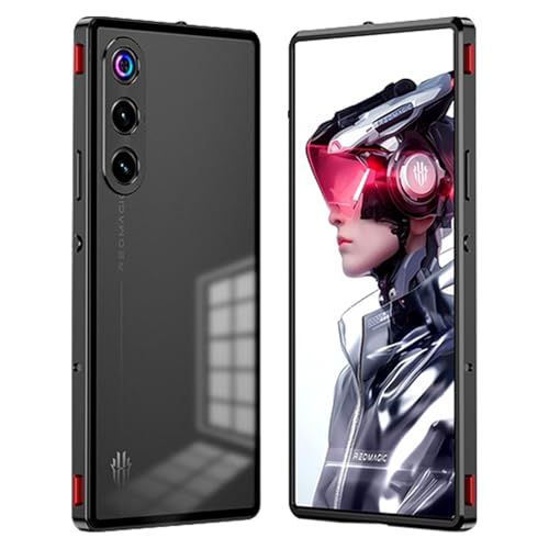 For RedMagic 10 Air P[X Jo[ op[ A~ YANMONGI wʃplt qA~ V_[gK[ Ռz EȒP ^Jo[ REDMAGIC 10 Air pJo[iubNj