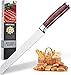 Serrated Bread Knife 8 Inch - High Carbon Ultra Sharp Stainless Steel Kitchen Knife with Wood Handle,for Cutting Crusty Breads Cake by Moone (New)