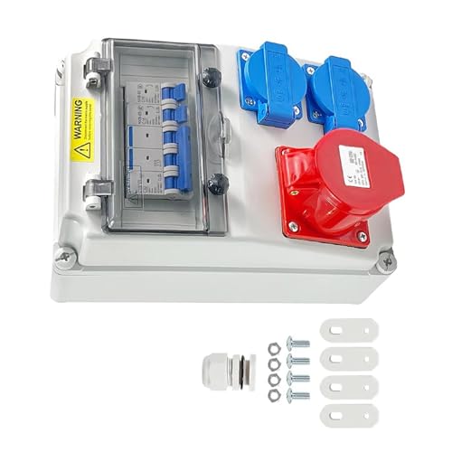 Boîte de prise électrique murale pour aménager votre terrasse et brancher vos appareils de jardin