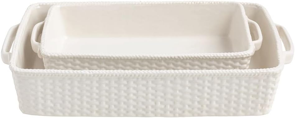 Mud Pie Woven Baker Set