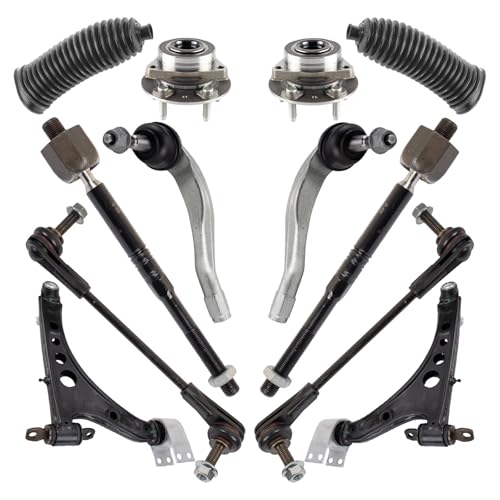 TRQ Front Steering, Suspension,& Drivetrain Kit Compatible with 2016-2019 Chevrolet Malibu