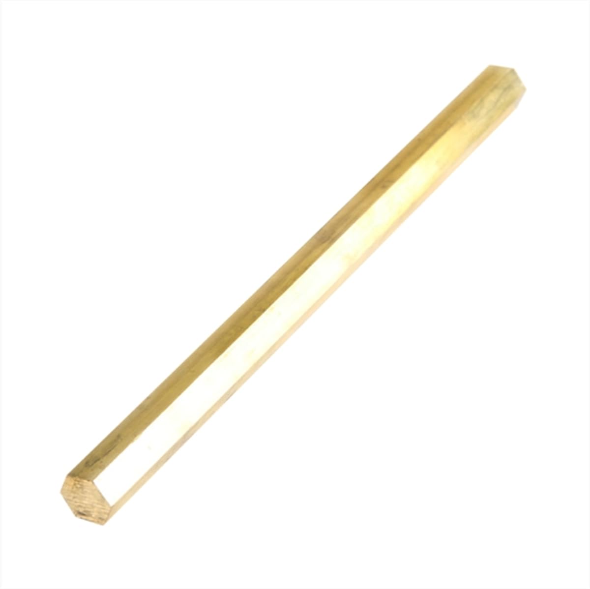 H59 Messing Hexagon Sticks Feste Sechskantmodell Cu Stangen Metall Diy Länge 500 Mm, Gegenüberliegende Seitenlänge 16 Mm Bis 20 Mm/19Mm*500Mm