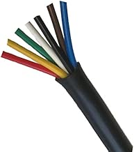 Heavy Duty 14 Gauge 7 Way Conductor Wire RV Trailer Cable Cord, 20' - coolthings.us