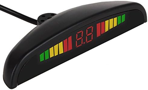 Parking Sensor - BANGWEIER Vehicle Easy Installation Intelligent LED Digital Sensors Parking System with Car Cigaratte Lighter
