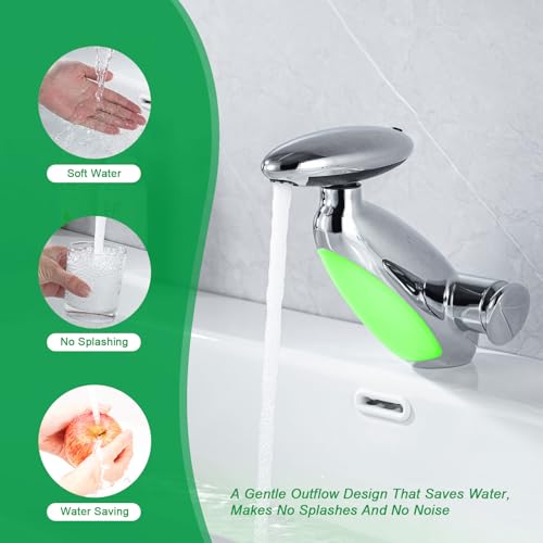 Robinet de salle de bain extensible avec écran LED thermique - 6