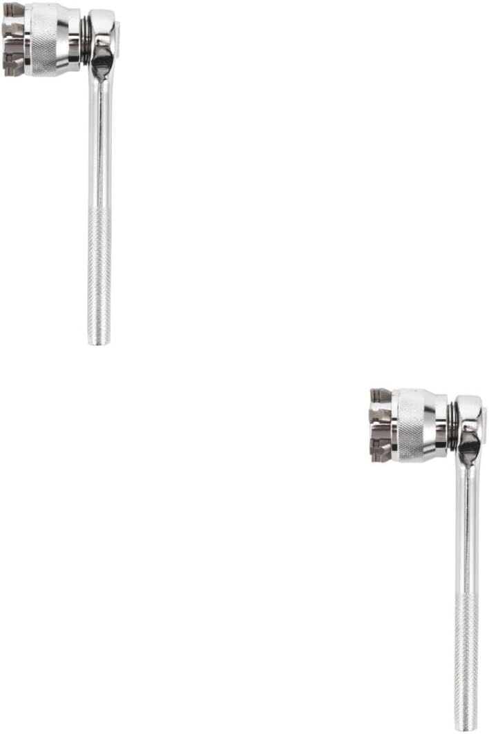 NUOBESTY 4pcs Adjustable Socket Wrench Set Multi-fitting Tool for for Home Repair and Automotive Use