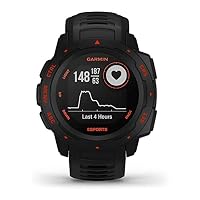 Garmin Instinct Esports Edition, Gaming Smartwatch, Black Lava
