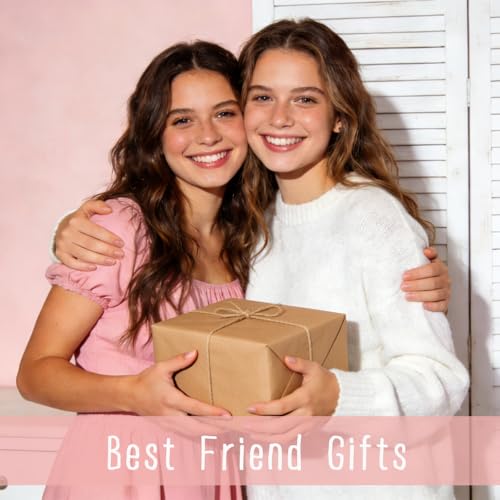 Image of Quietsun Trendy Gifts for Her-Positive /Love /Joy Natural Crystal Bracelets for Girls /Teens /Adults-Adjustable /Handmade-Gift Box Packing
