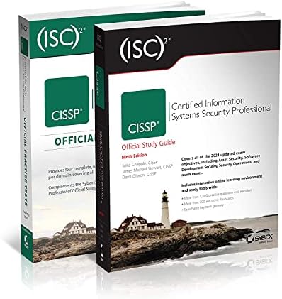 (ISC)2 CISSP Certified Information Systems Security Professional Official Study Guide & Practice Tests Bundle