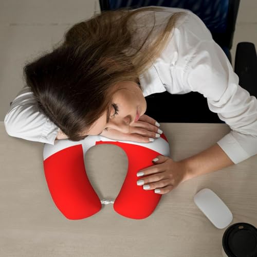 Almohada de viaje espuma viscoelástica tamaño único negro miniatura 7