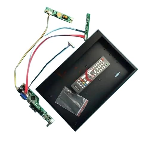 LP141WX3-TLB1/TLA4/TLN1/TLP2 TVアナログドライバボード+メタルケース14.1インチVGA HDMI互換USB LVDS 30ピンキット1280*800 1CCFL(LP141WX3-TLA4 x Case)