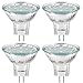 Produktbild LED-Leuchtmittel 3W MR11, 12V 20W Halogen-Ersatz, GU4 Bi-Pin-Sockel, Tageslichtweiß 4000 K, nicht dimmbar, 4 Stück