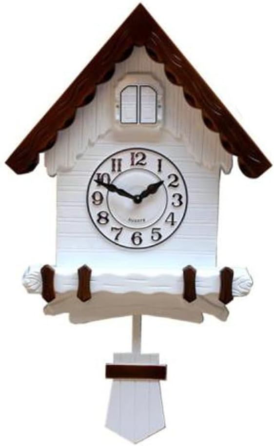 Creative Cuckoo 3D Wall Home Decor Pendulum Clock Gift Ideas Wall Watch Clock Living Room