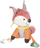Skip Hop Bandana Buddies Aktivitätsspielzeug, Plüschtier für Babys und Kinder, mehrfarbig, Fuchs