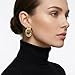 NIXMAX Chunky Gold Knot Earrings Statement Earrings for Women Big Gold Plated Dupes Geometric Large Dangle Hypoallergenic Fashion Trendy Jewelry Gifts