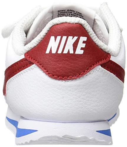 Nike Baby Boy's Cortez Basic Sl (Infant/Toddler) White/Varsity Red/Varsity Royal/Black 8 Toddler M #TOP2