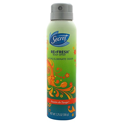 Secret Scent Expressions Body Spray for Women, Pasion de Tango, 3.75 Ounce, Packaging May Vary