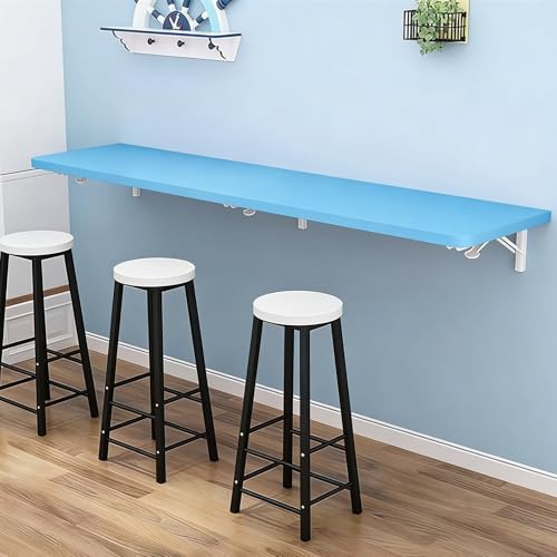 Table de bar pliante murale 80cm pour libérer l'espace des studios - 2