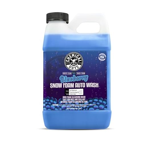 Blueberry Snow Foam Car Wash Soap 64 oz